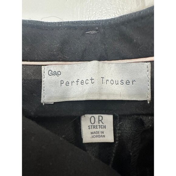 Gap, perfect trouser women’s size 0 R stretch pants - Picture 6 of 9